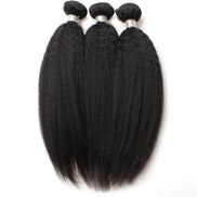 1pc Yaki Straight 100% Virgin Human Hair Bundle
