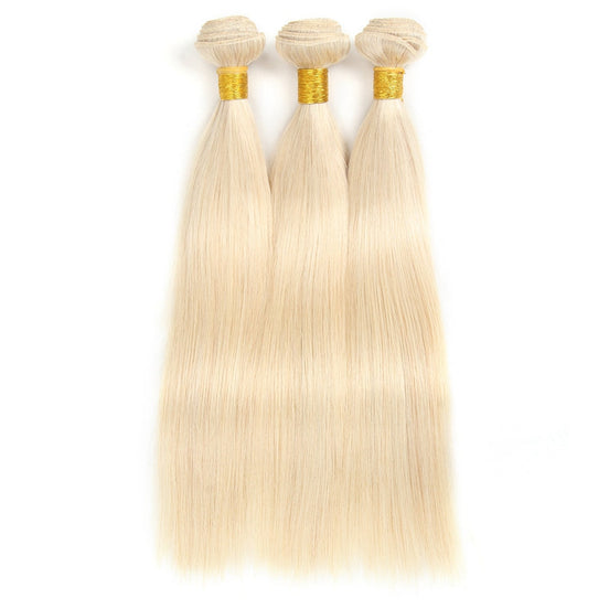 1pc 613 Blonde Straight 100% Human Hair Bundle