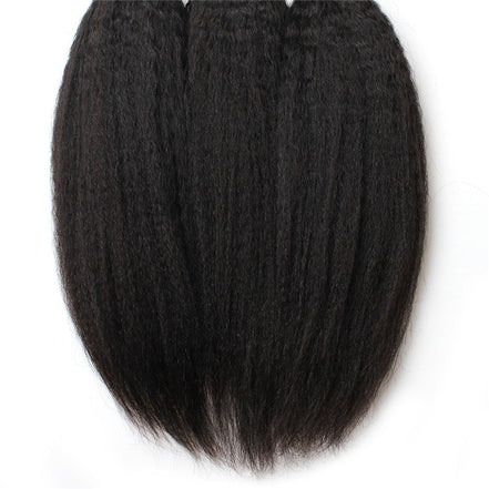 1pc Yaki Straight 100% Virgin Human Hair Bundle