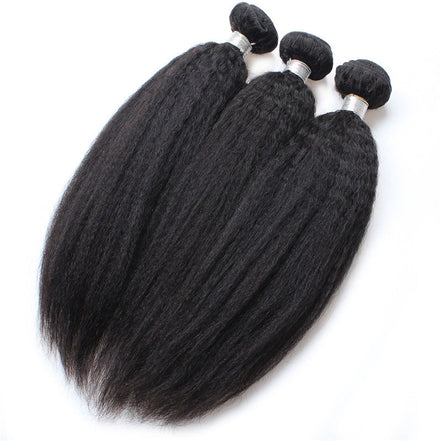 1pc Yaki Straight 100% Virgin Human Hair Bundle