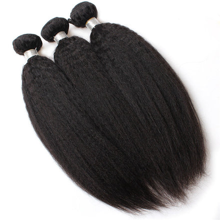1pc Yaki Straight 100% Virgin Human Hair Bundle