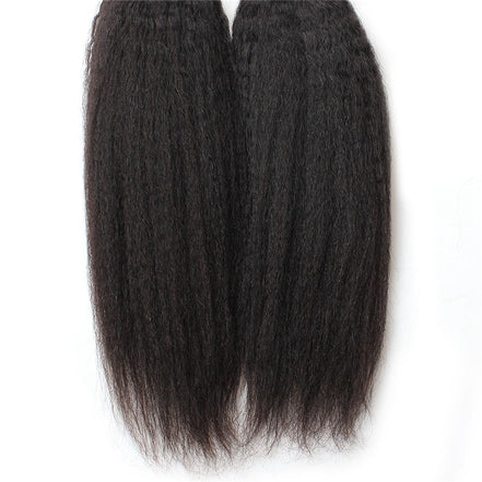 1pc Yaki Straight 100% Virgin Human Hair Bundle