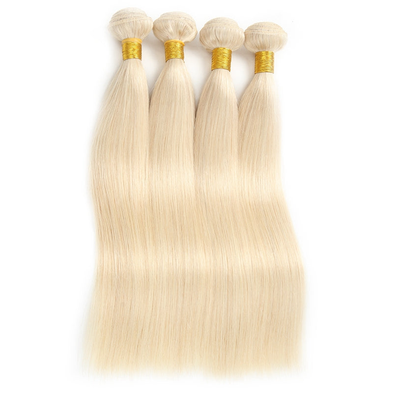 1pc 613 Blonde Straight 100% Human Hair Bundle