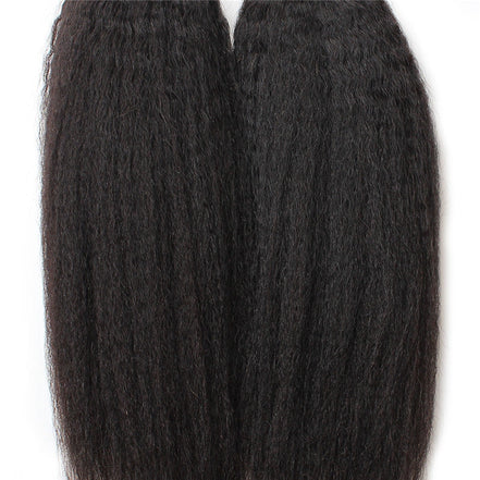 1pc Yaki Straight 100% Virgin Human Hair Bundle