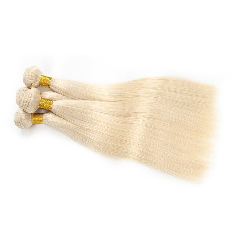 1pc 613 Blonde Straight 100% Human Hair Bundle