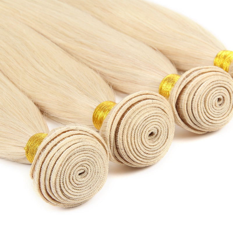 1pc 613 Blonde Straight 100% Human Hair Bundle