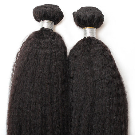 1pc Yaki Straight 100% Virgin Human Hair Bundle