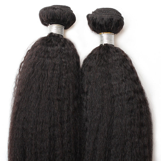 1pc Yaki Straight 100% Virgin Human Hair Bundle