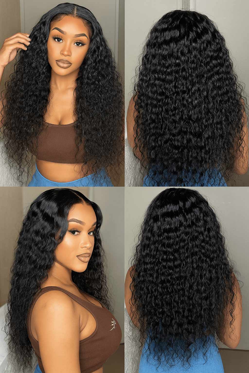 Glueless Water Wave 13x4 HD Lace Wig