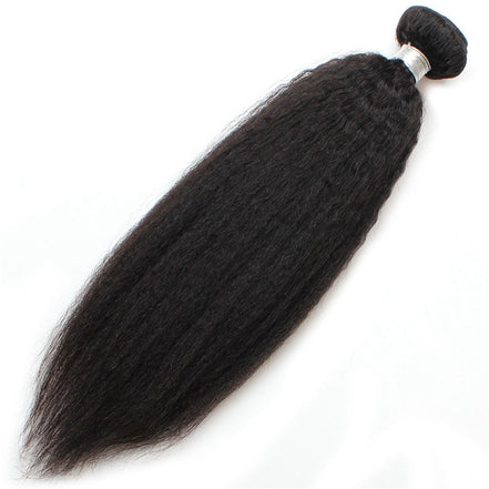 1pc Yaki Straight 100% Virgin Human Hair Bundle