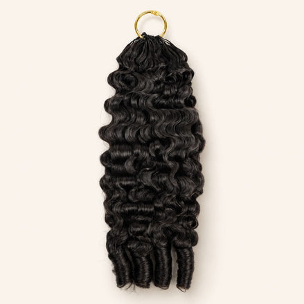 Pre-Separated Feather Crochet Human Hair for Boho Braids — 3rd Generation
