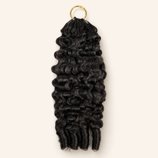 Pre-Separated Feather Crochet Human Hair for Boho Braids — 3rd Generation