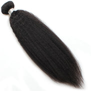 1pc Yaki Straight 100% Virgin Human Hair Bundle