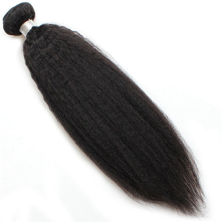 1pc Yaki Straight 100% Virgin Human Hair Bundle