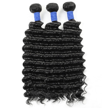 1pc Deep Wave 100% Virgin Human Hair Bundle
