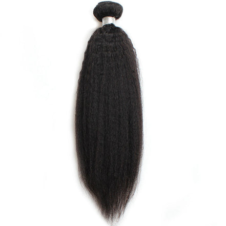 1pc Yaki Straight 100% Virgin Human Hair Bundle