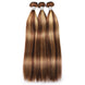P4/27 Highlight Human Hair Bundles – Brown & Honey Blonde