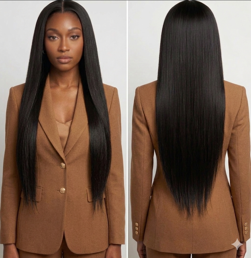 [210%-250% Density] EMYTIDE™ 13x4 HD Lace Front Straight Wig Glueless Human Hair