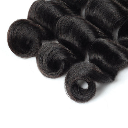 Loose Deep Wave Human Hair Bundle – 100% Human Hair