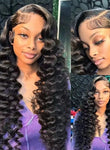 Glueless Deep Wave 13x4 HD Lace Front Wig