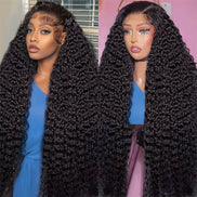 Glueless Deep Wave 13x4 HD Lace Front Wig
