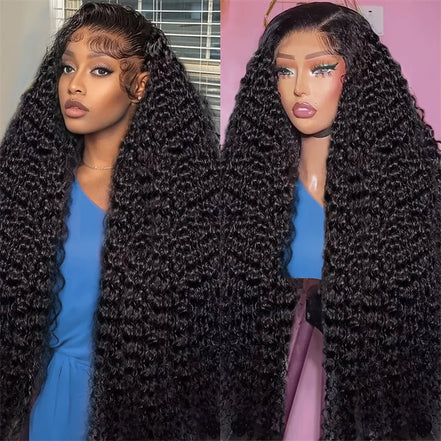 Glueless Deep Wave 13x4 HD Lace Front Wig