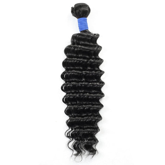 1pc Deep Wave 100% Virgin Human Hair Bundle