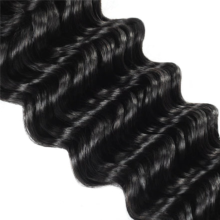 1pc Deep Wave 100% Virgin Human Hair Bundle