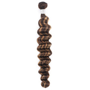 P4/27 Highlight Human Hair Bundles – Brown & Honey Blonde