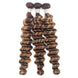 P4/27 Highlight Human Hair Bundles – Brown & Honey Blonde