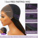 99J Burgundy 13x6 HD Lace Glueless Bob Wig