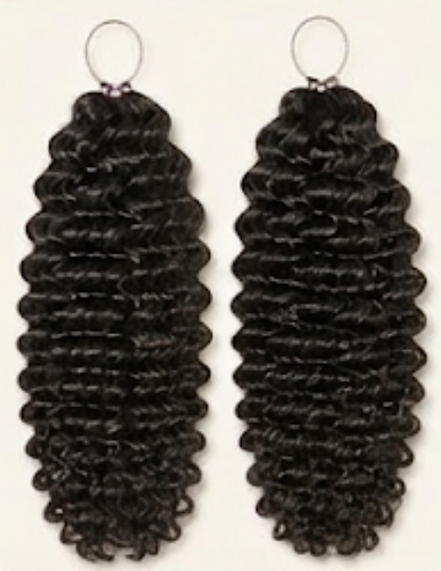 Pre-Separated Feather Crochet Human Hair for Boho Braids — 3rd Generation