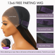 Glueless Deep Wave 13x4 HD Lace Front Wig