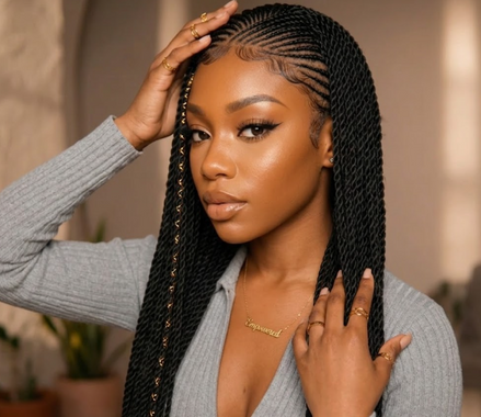 Afro Kinky Bulk Human Hair for Loc Extensions, Repair Locs, Twists & Braids