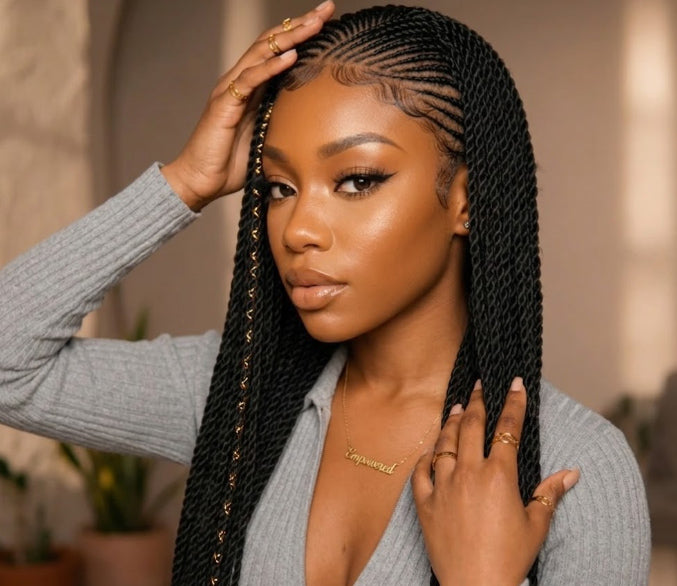 Afro Kinky Bulk Human Hair for Loc Extensions, Repair Locs, Twists & Braids