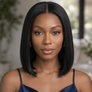 Pre-Cut Glueless Straight Bob 13x6 HD Lace Wig