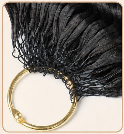 Pre-Separated Feather Crochet Human Hair for Boho Braids — 3rd Generation