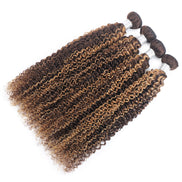 P4/27 Highlight Human Hair Bundles – Brown & Honey Blonde