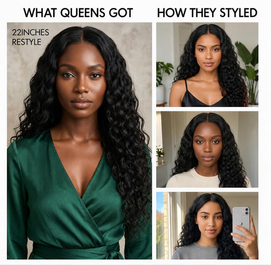 Glueless Water Wave 13x4 HD Lace Wig