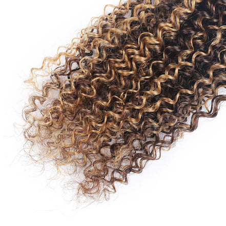 P4/27 Highlight Human Hair Bundles – Brown & Honey Blonde