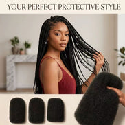 Afro Kinky Bulk Human Hair for Loc Extensions, Repair Locs, Twists & Braids