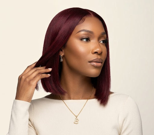99J Burgundy 13x6 HD Lace Glueless Bob Wig