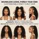Pre-Separated Feather Crochet Human Hair for Boho Braids — 3rd Generation