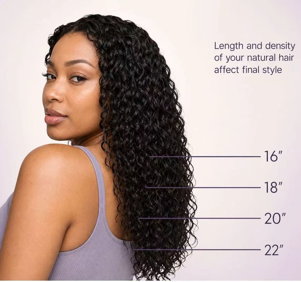 Pre-Separated Feather Crochet Human Hair for Boho Braids — 3rd Generation