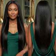 Glueless Straight 13x4 HD Lace Front Wig