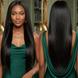 Glueless Straight 13x4 HD Lace Front Wig