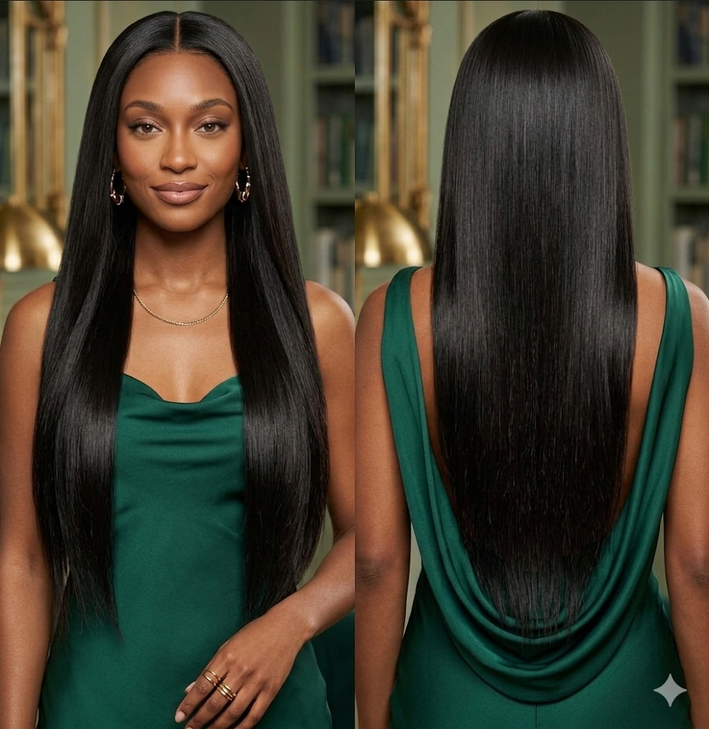[210%-250% Density] EMYTIDE™ 13x4 HD Lace Front Straight Wig Glueless Human Hair