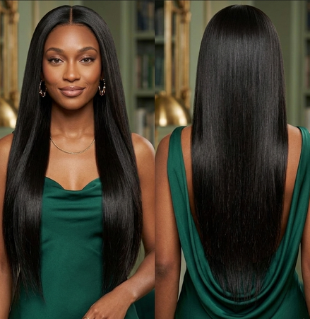 Glueless Straight 13x4 HD Lace Front Wig