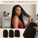 Afro Kinky Bulk Human Hair for Loc Extensions, Repair Locs, Twists & Braids