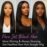 Glueless Straight 13x4 HD Lace Front Wig